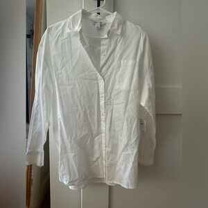 NWT Old Navy “Boyfriend Shirt” White
